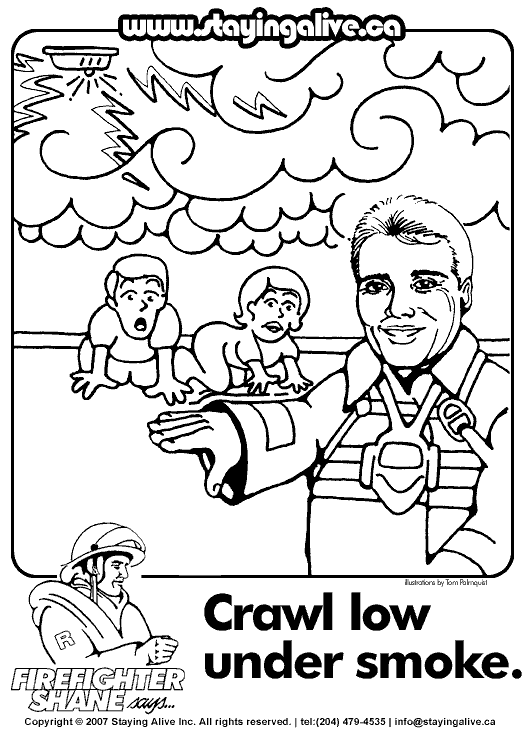 safety coloring pages for preschool - photo #22